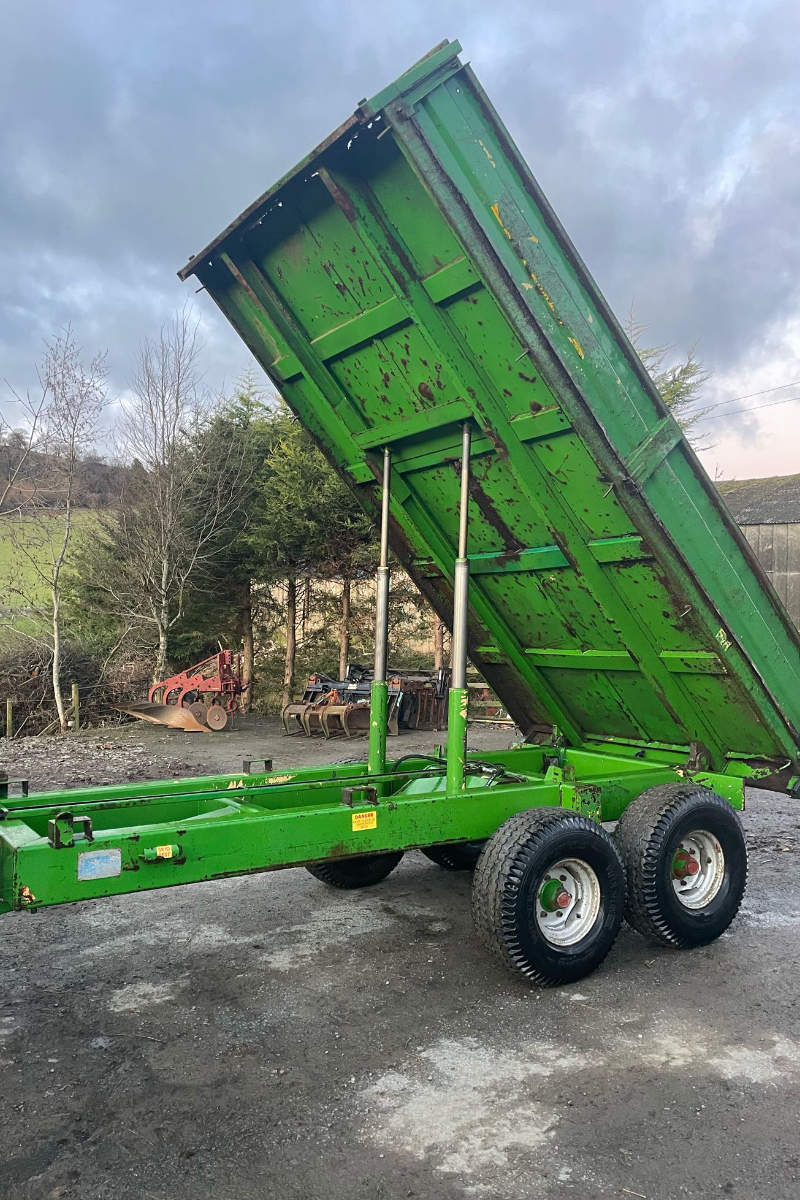 NB Machinery Green Trailer